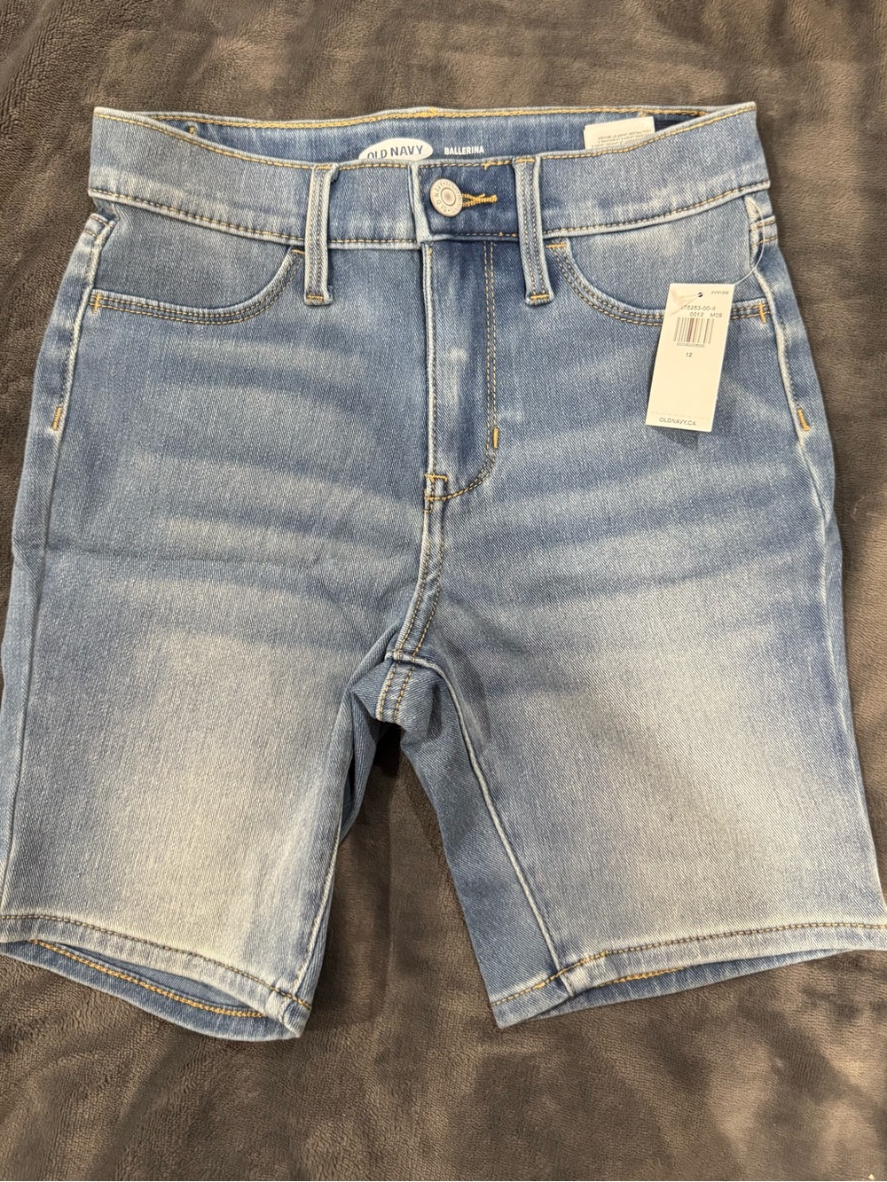 Old Navy Light Wash Denim Kids Shorts